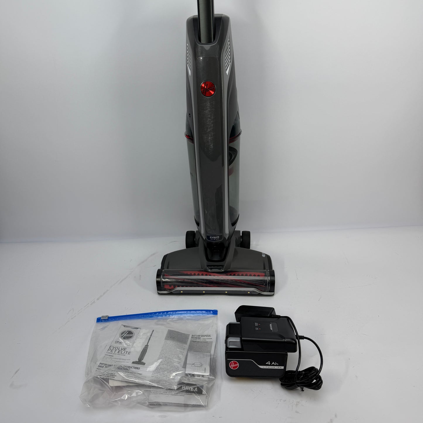 New Open Box Hoover One PWR Bagless Cordless Upright Multicolor