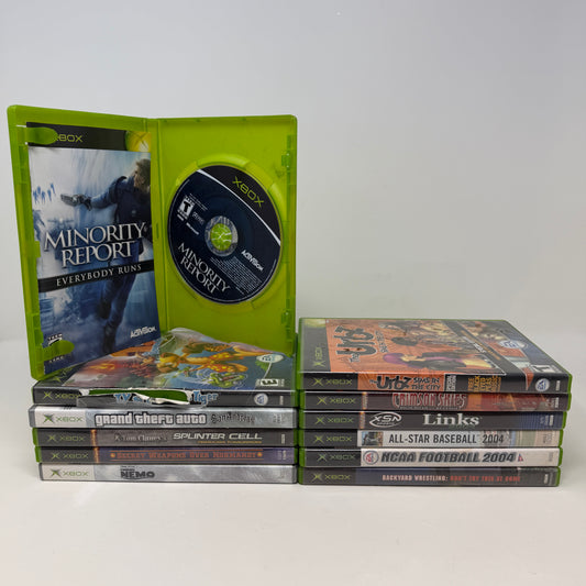Lot of 12 Microsoft Original Xbox Games
