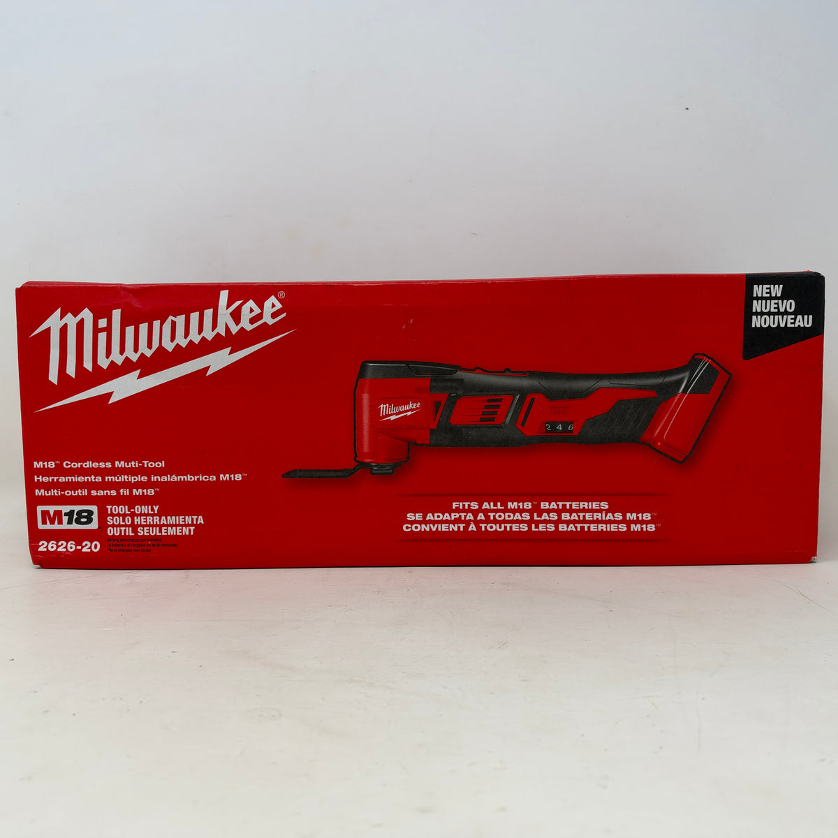 New Milwaukee M18 Cordless Oscillating Multi-Tool 2626-20