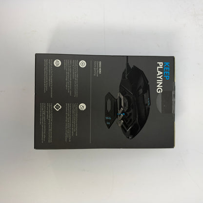 New Logitech G502 HERO Wired Gaming Mouse Black USB RGB Optical 25600 DPI
