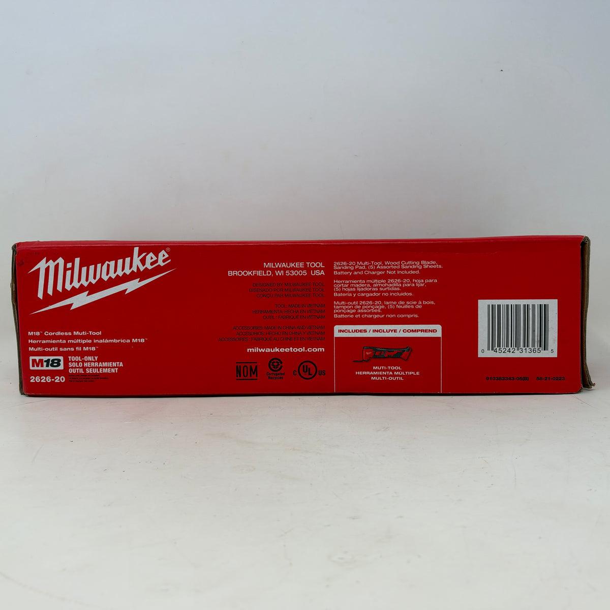 New Milwaukee M18 Cordless Oscillating Multi-Tool 2626-20