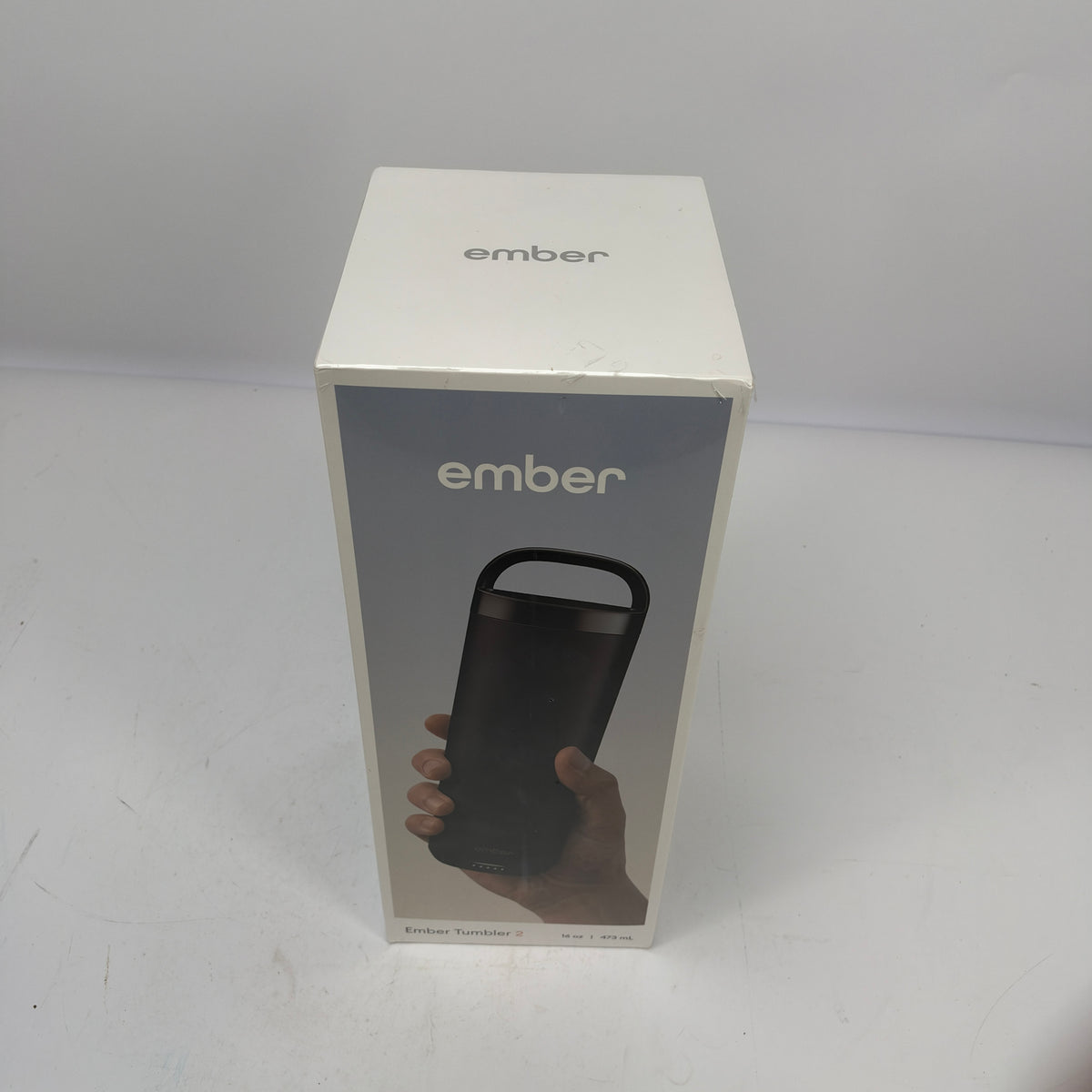 New Ember Tumbler 2 Black 16 oz Temperature Control Smart Travel Mug 