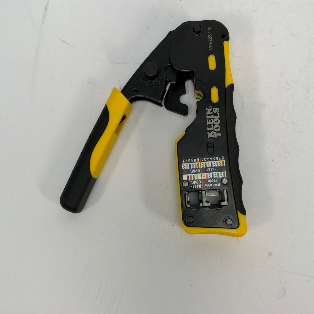  New Klein Tools VDV226-110 Crimper & Wire Stripper