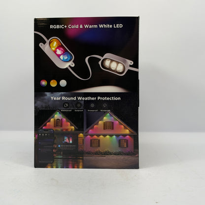 New Govee Permanent Outdoor Lights Prism White RGBWWIC