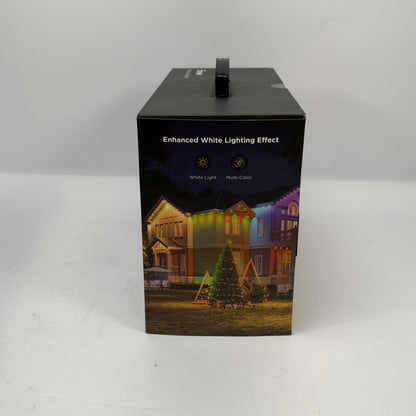 New Govee Permanen Outdoor String Lights 100ft Wi-Fi RGBIC White