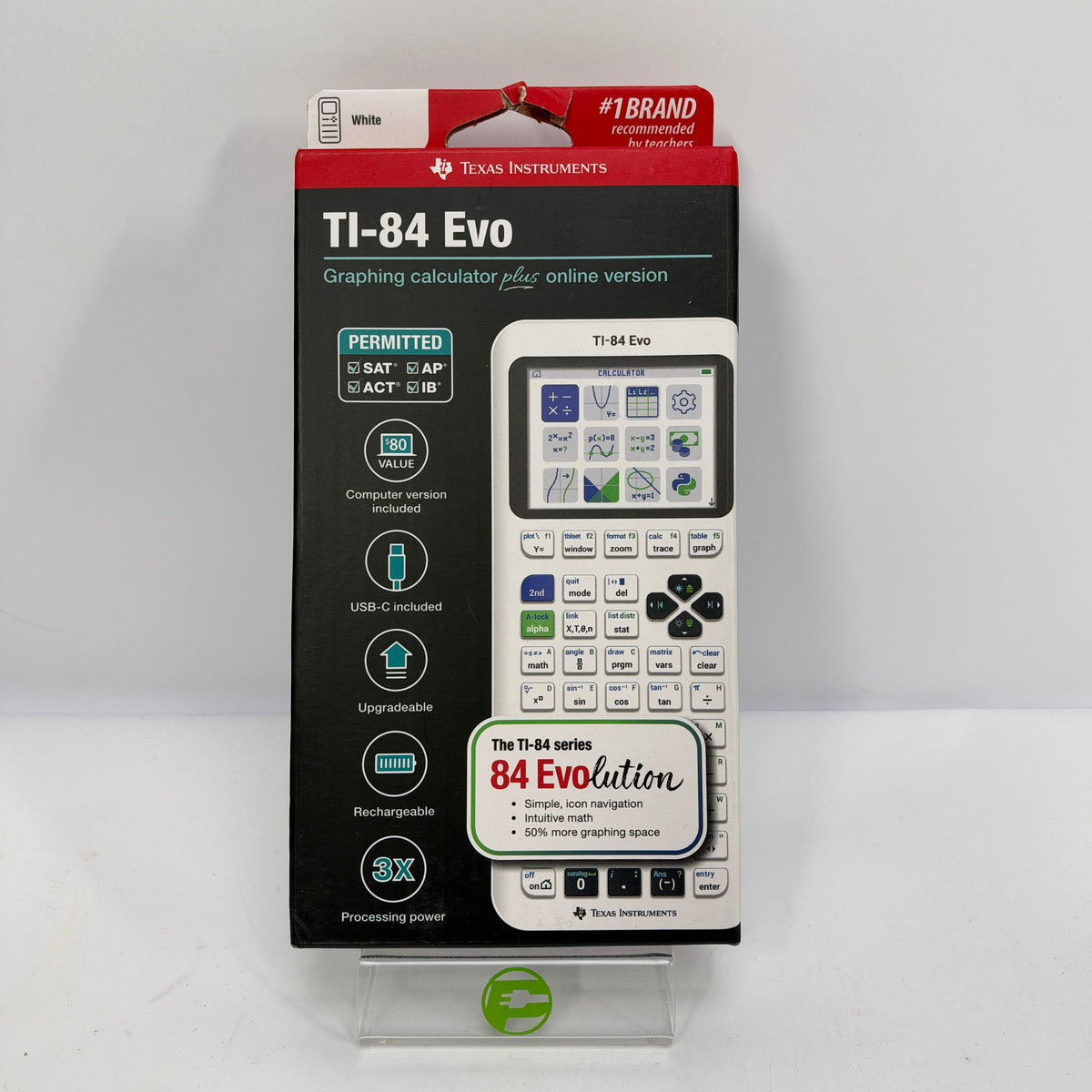 New Texas Instruments TI-84 Evo Graphing Calculator