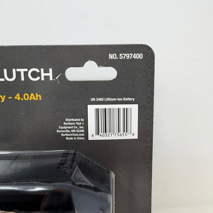 New Klutch 5797400 20V 4.0Ah Lithium-Ion Battery 2-Pack Genuine OEM