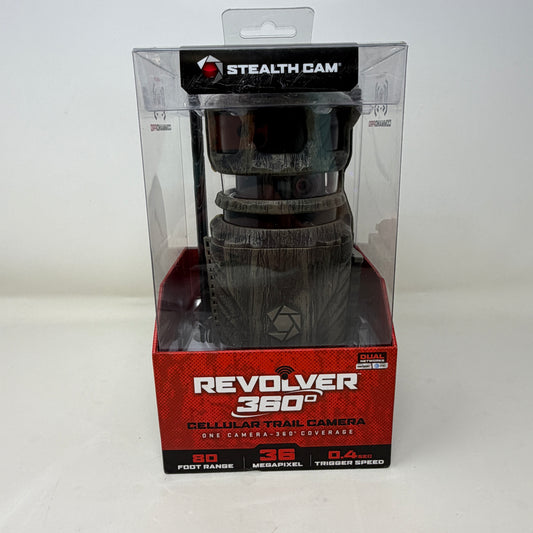 New Stealth Cam Revolver  36MP 360 Degree Trail Camera STC-RVLR