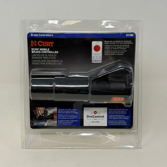 New Curt Trailer Echo Mobile Brake Controller  51180