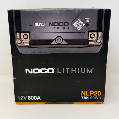 New Noco NLP20 12V Lithium Battery for Powersports & Marine Applications