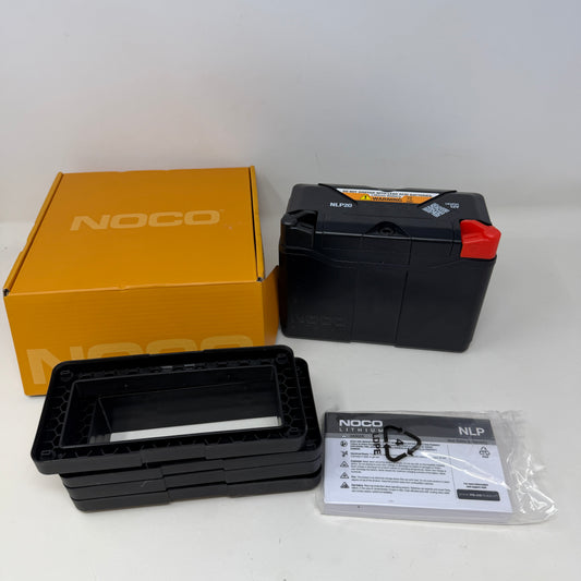 New Noco NLP20 12V Lithium Battery for Powersports & Marine Applications
