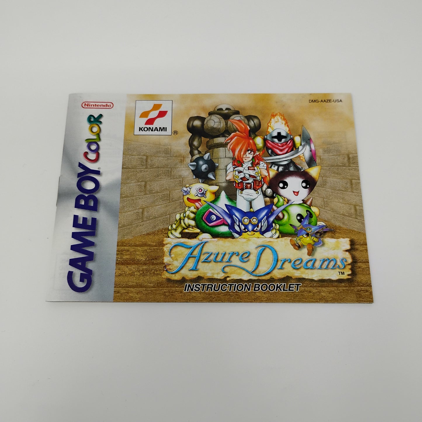 Azure Dreams (Nintendo GameBoy Color, 2000) CIB