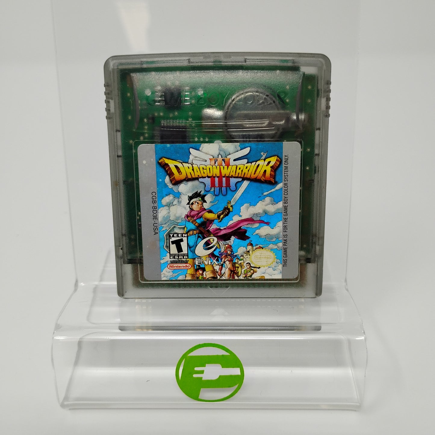 Dragon Warrior III (Nintendo Game Boy Color, 2001)