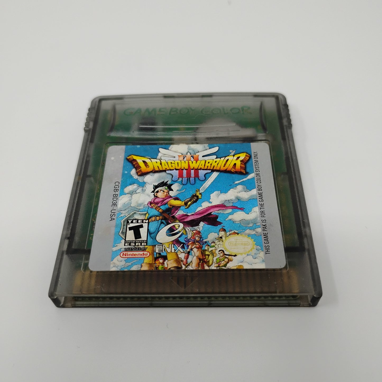 Dragon Warrior III (Nintendo Game Boy Color, 2001)