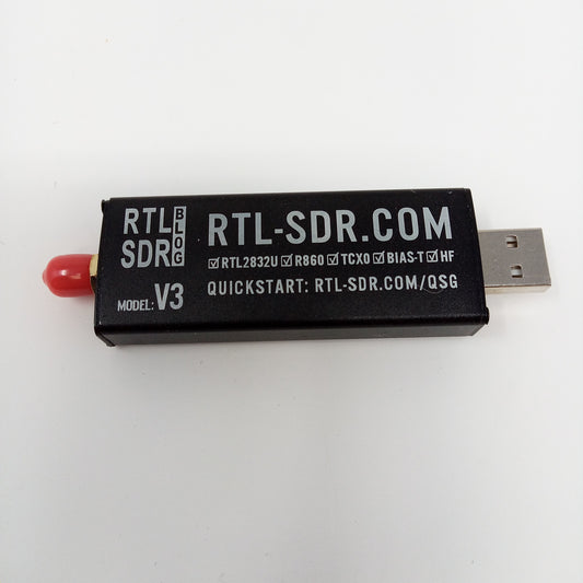 RTL-SDR BLOG V3 SDR R820T2 TUNER RTL2832UTCXO RTL2832U 1ppm TCXO HF USB Stick UK