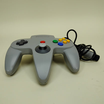 Nintendo 64 N64 Original Wired Controller NUS-005 Gray