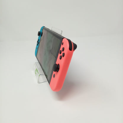 Nintendo Switch OLED Video Game Console HEG-001 Red/Blue