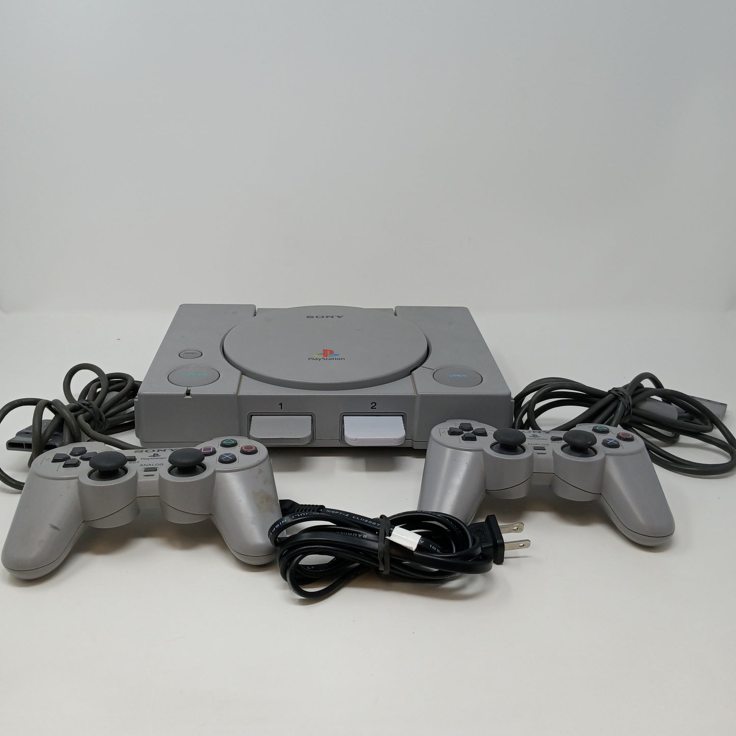 Sony PlayStation 1 PS1 Gray Console Gaming System SCPH-90001