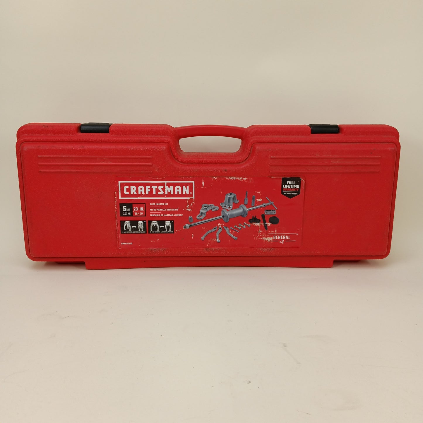 Craftsman Slide Hammer Kit 5LB 23" CMMT14140 w/ Case