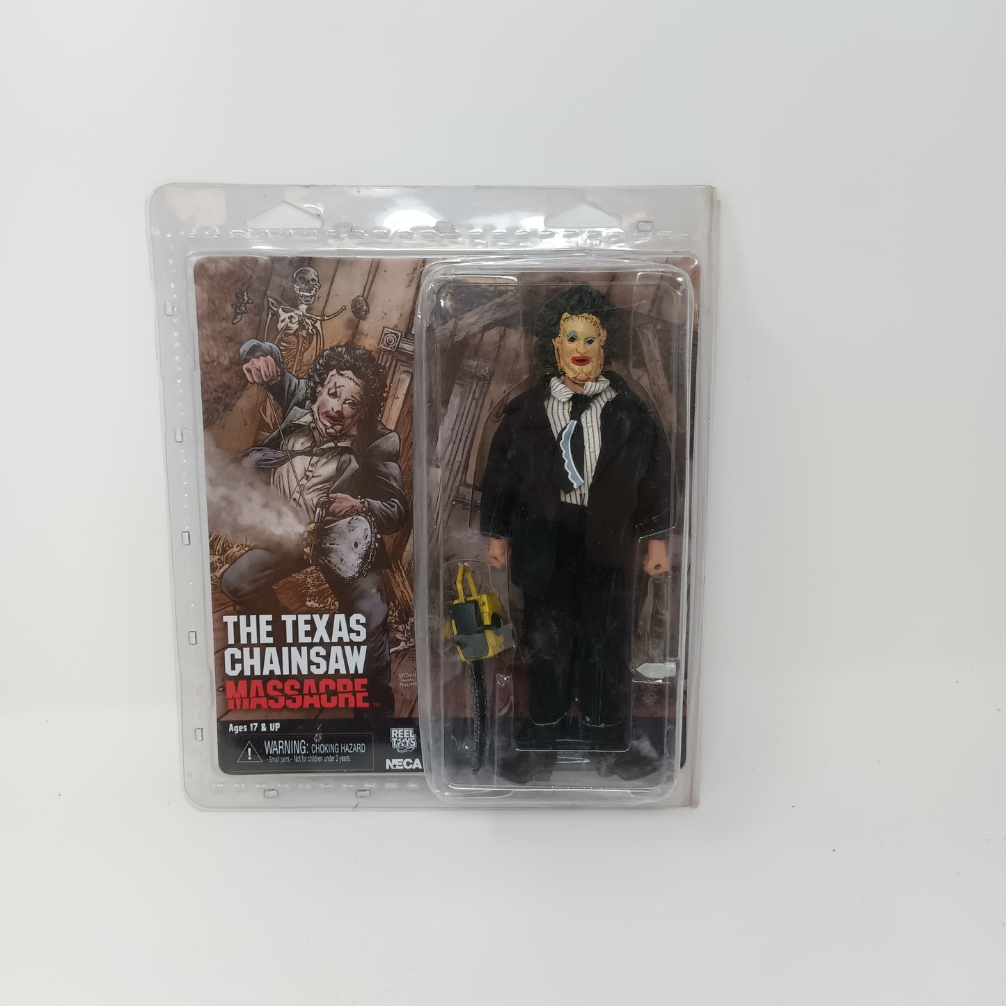 Neca Texas Chainsaw Massacre LEATHERFACE Pretty Lady Jacket 8" Figure Clothed