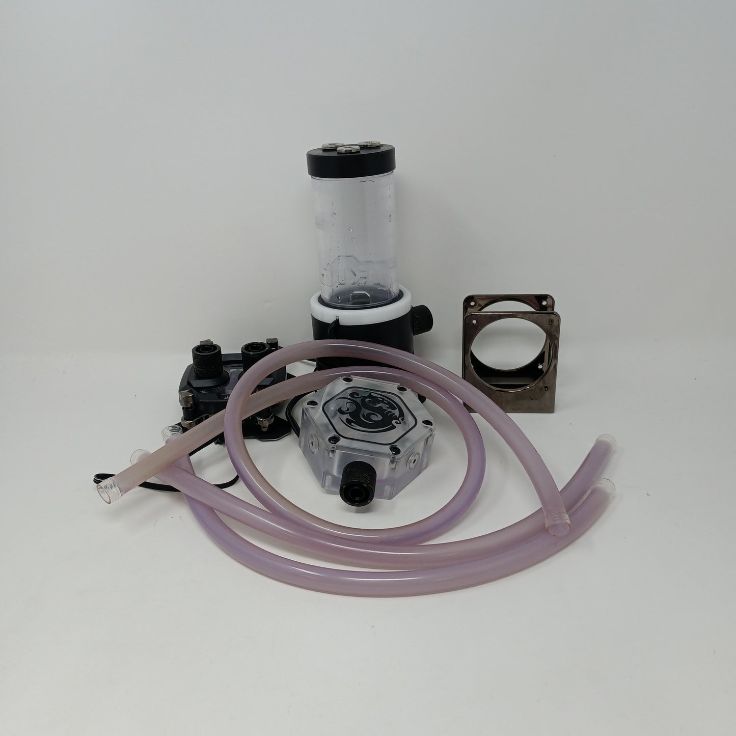 Kinetic Reservoir Cooling Pump Combo + Radiator/Fans for Gaming PC