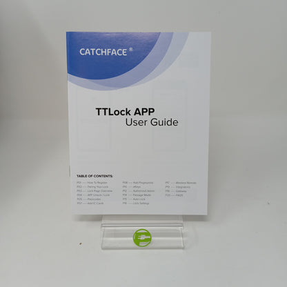 New Catchface Smart Fingerprint and App
Door Lock