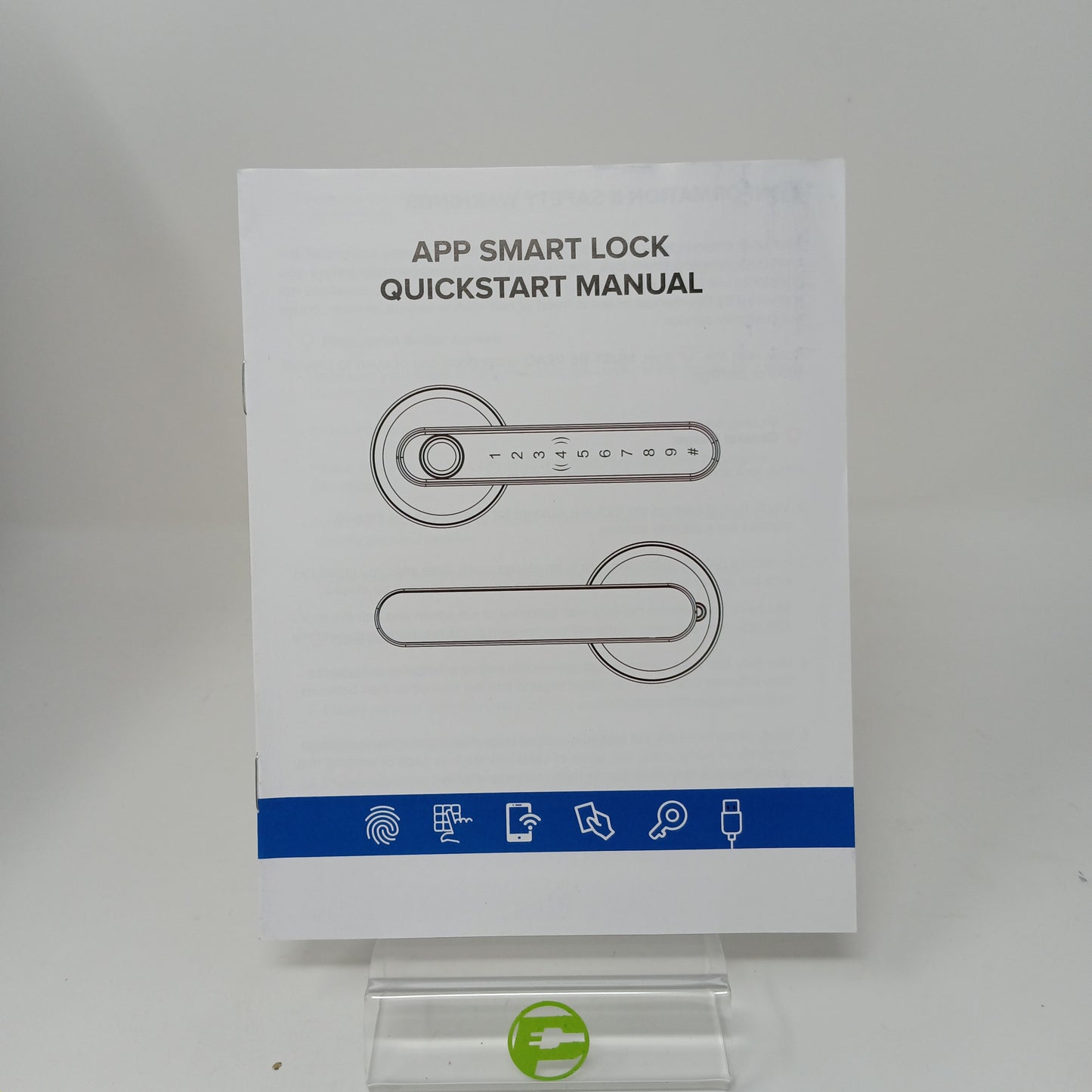 New Catchface Smart Fingerprint and App
Door Lock