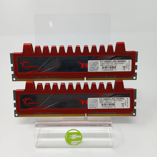 4X G.Skill RipJaws 16GB (4×4GB) RAM DDR3 1600MHz F3-12800CL9Q-16GBRL
