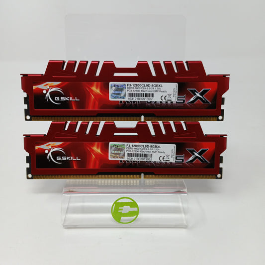 G.Skill RipJaws 8GB (2x4GB) RAM DDR3 1600MHz F3-12800CL9D-8GBXL