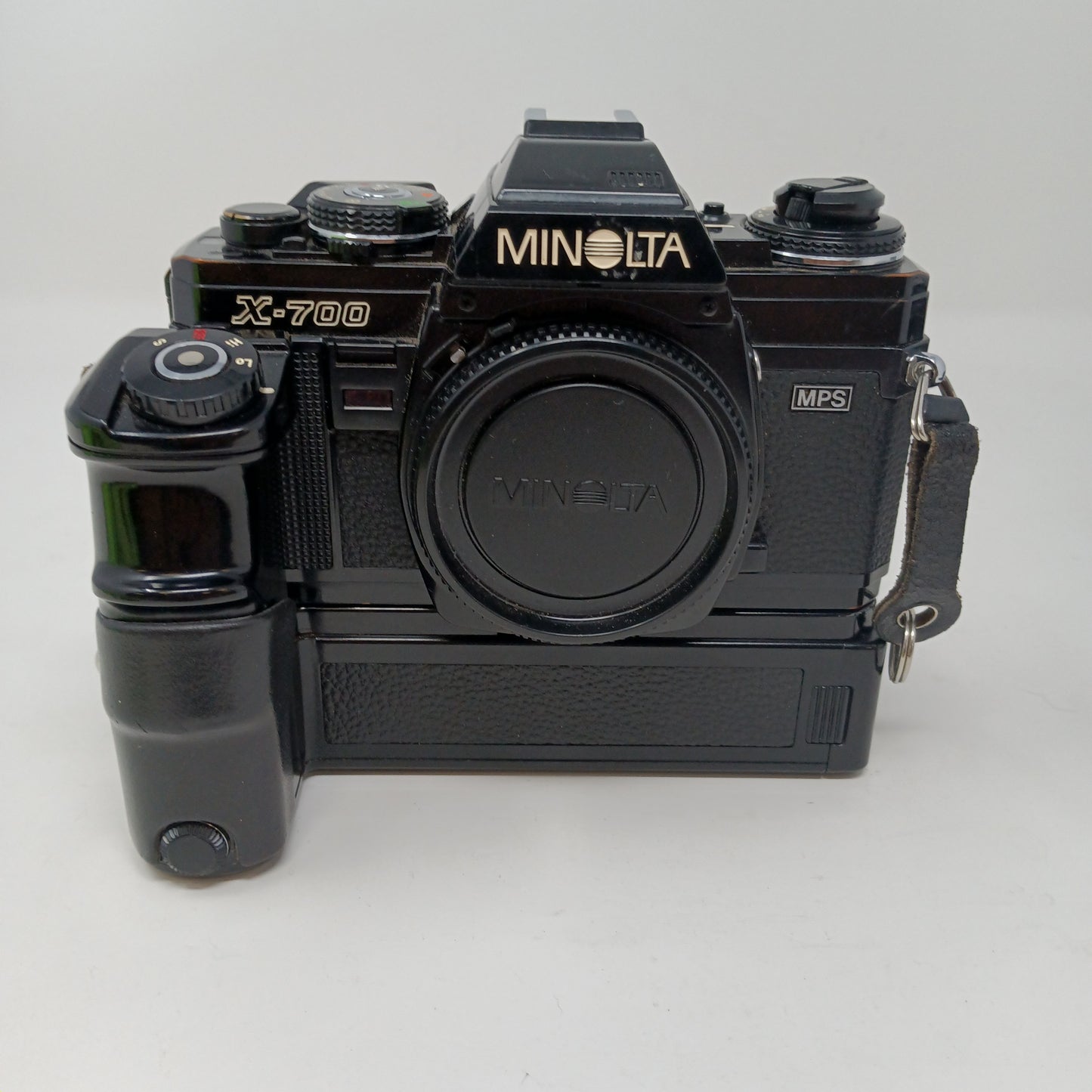 Minolta X-700 35MM Film Camera; Tripod, Lens, Manuals