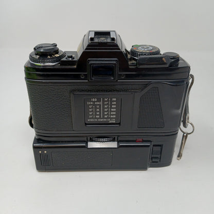 Minolta X-700 35MM Film Camera; Tripod, Lens, Manuals