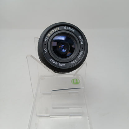 Vivitar Wide Angle 28mm f/2.8 For Canon FD Mount