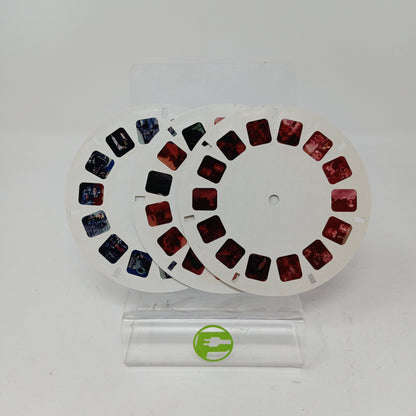 Moonraker 007 James Bond Movie Roger Moore view-master Reels Packet