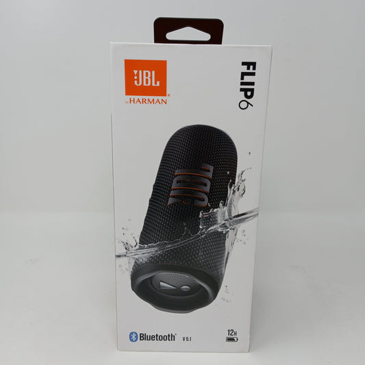 New JBL Flip 6 Bluetooth Speaker 760101-022863