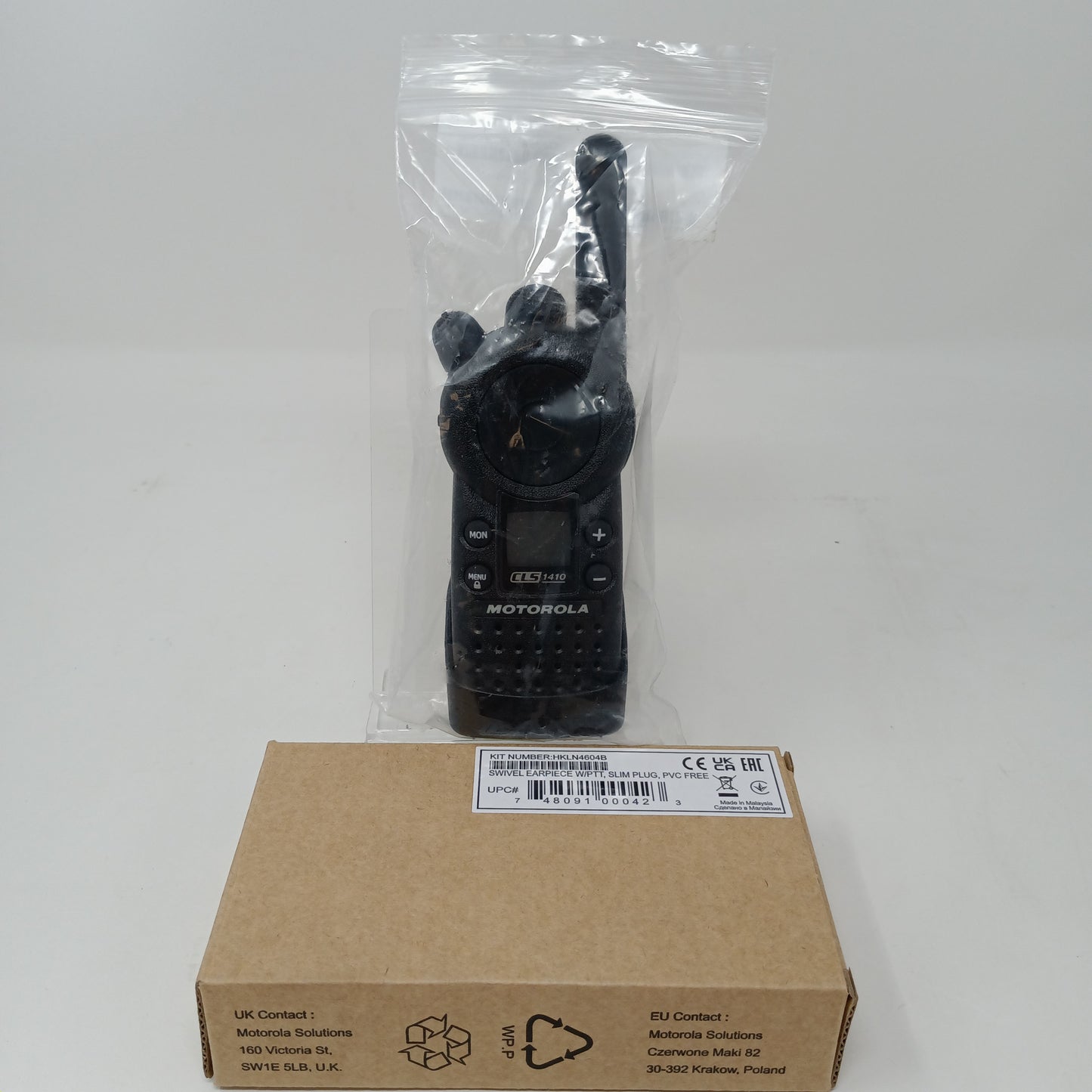 Motorola CLS1410 4 Channel UHF Two-Way Radio