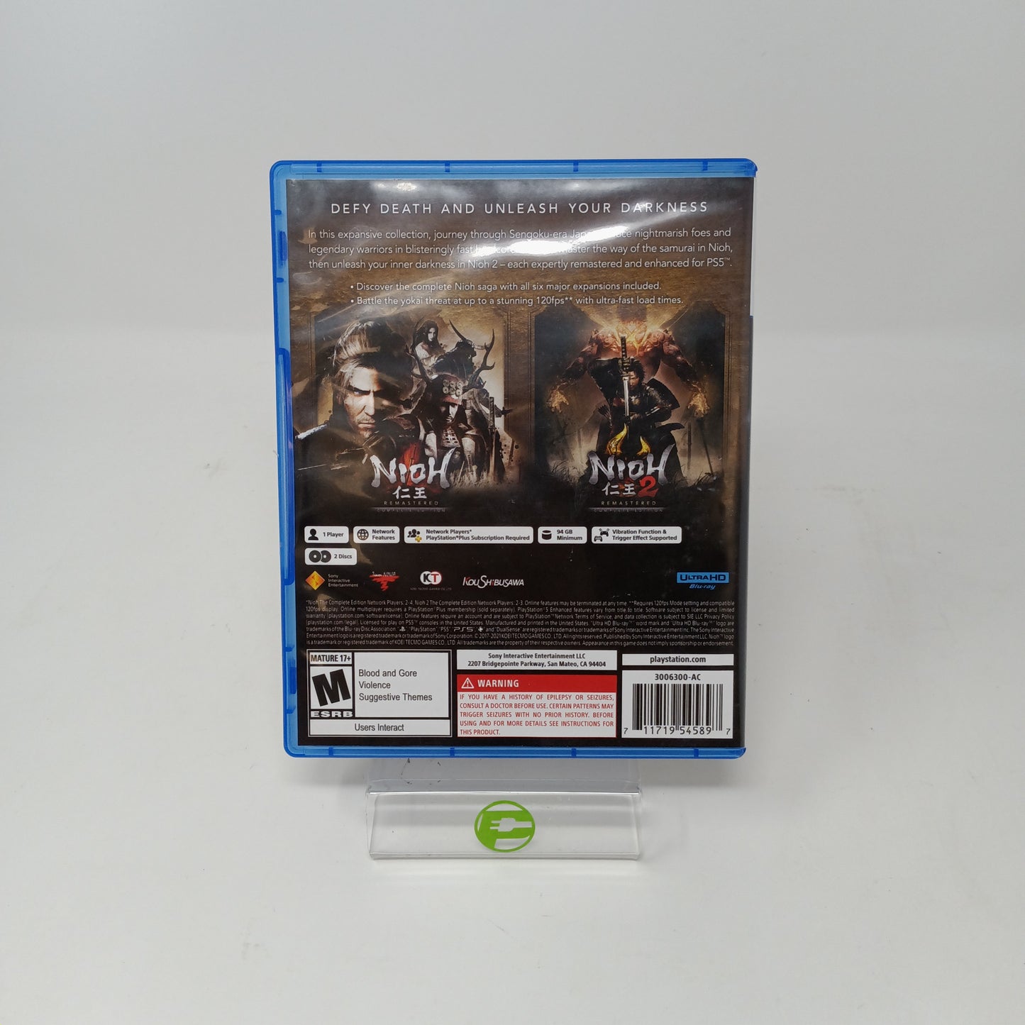 Nioh Collection (Sony PlayStation 5 PS5, 2021)