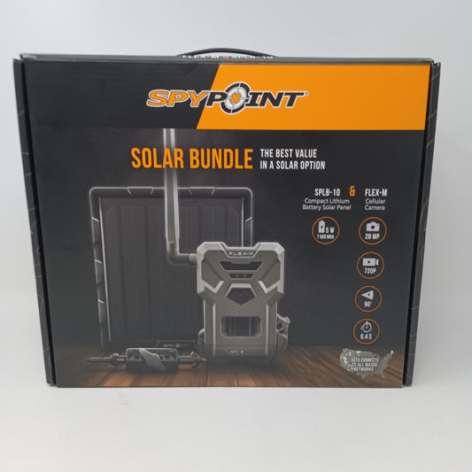 New SpyPoint Solar Bundle Trail Camera