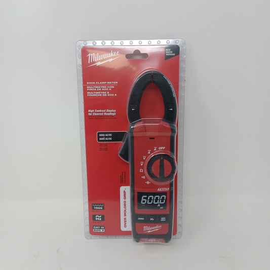 New Milwaukee 2237-20 600V Clamp Meter