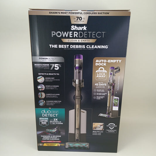 New Shark Power Detect Vacuum IP3521