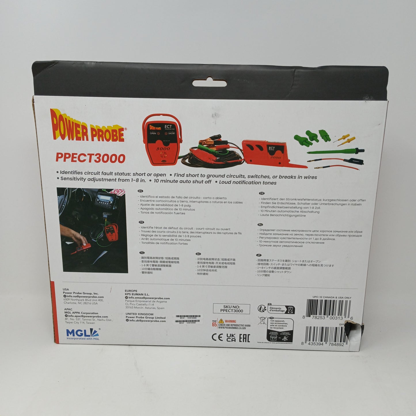 New Power Probe PPECT3000 Short open circuit finder