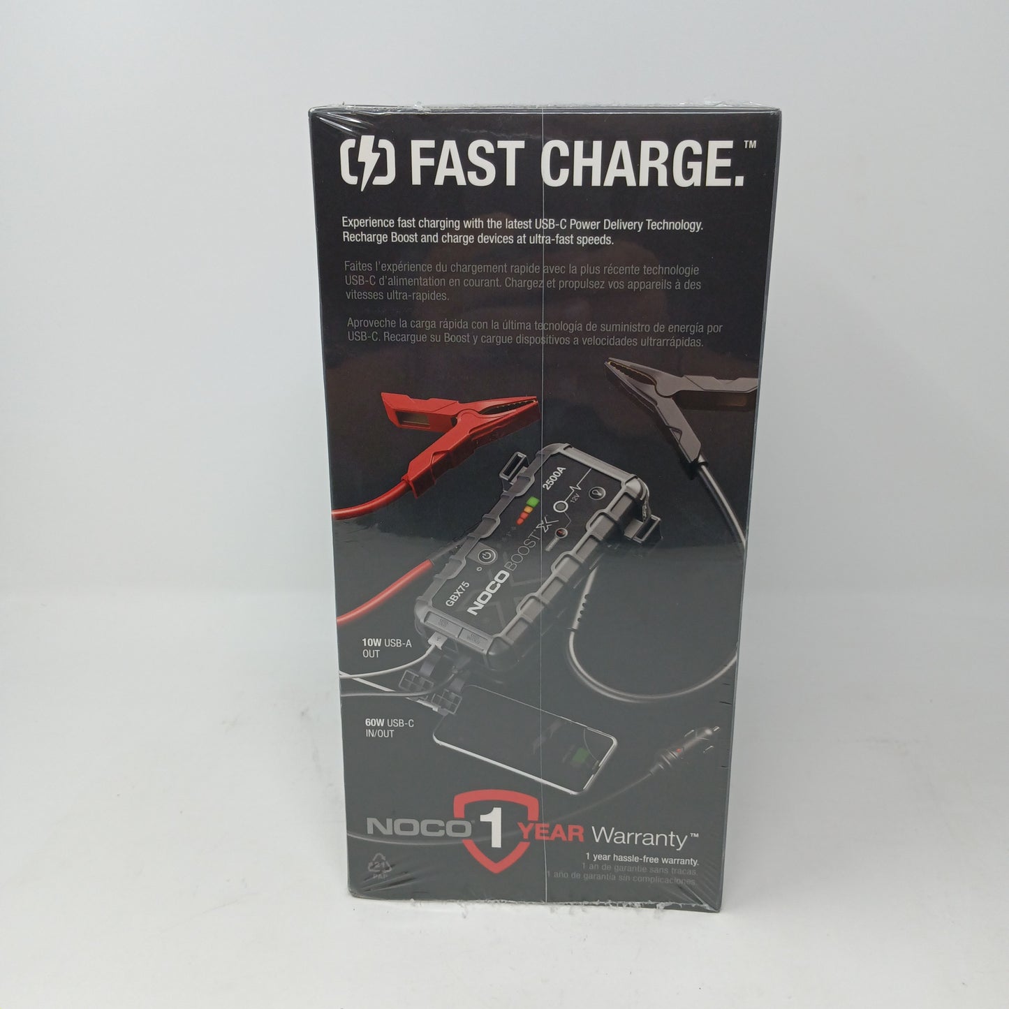New Noco Boost X 	Jump Starter/Power Pack X GBX75