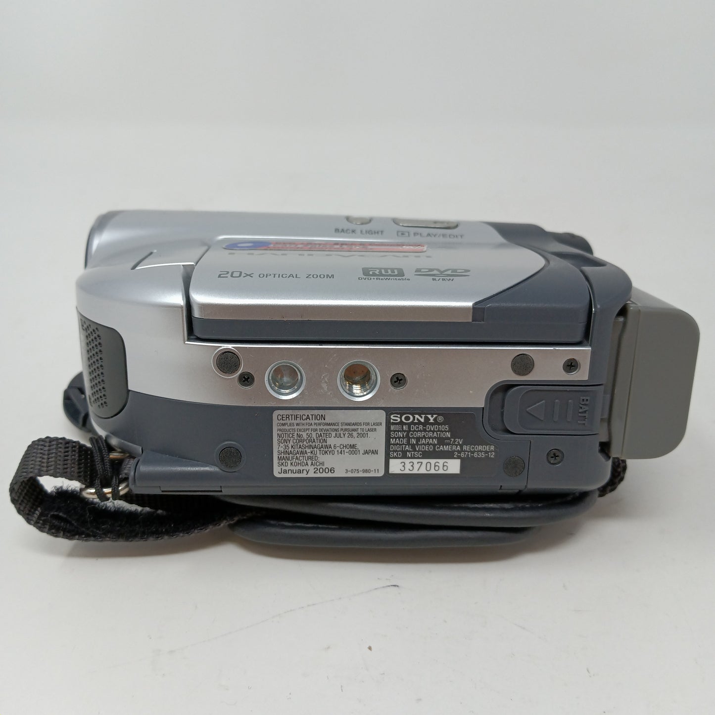 Sony HandyCam DCR-DVD105 Mini DVD Camcorder