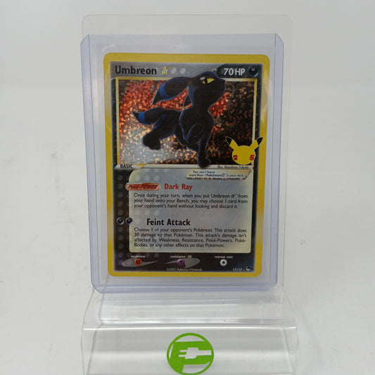 Pokémon TCG Celebrations: Classic Collection Umbreon 17/17 English