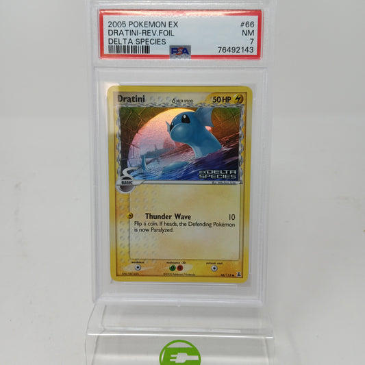 Pokémon TCG EX Delta Species Dratini 66 English PSA 7