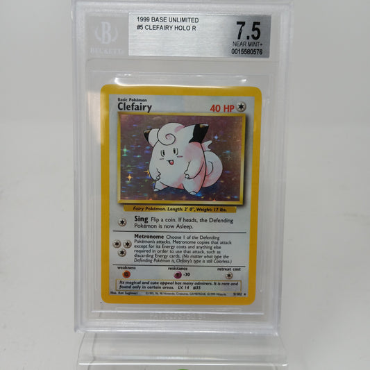 Pokémon TCG Base Set Clefairy 5/102 English