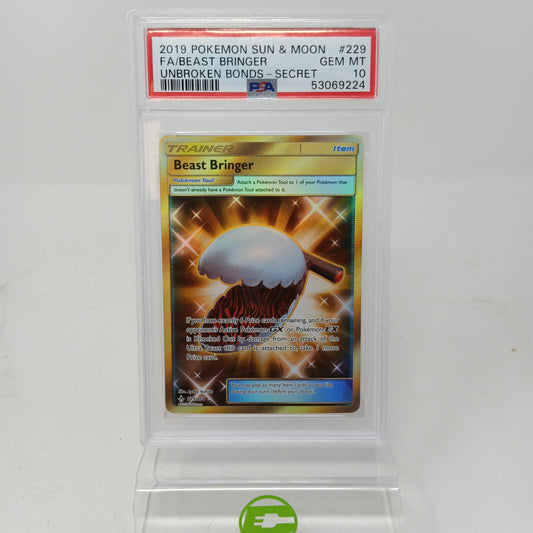 Pokémon TCG Sun & Moon Beast Bringer 229 English PSA 10