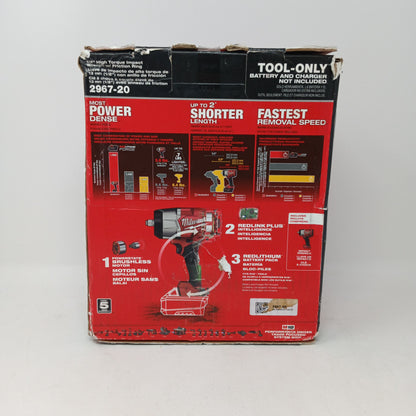 New Milwaukee 2967-20 M18 18V 1/2" Controlled Torque Compact Impact Wrench 