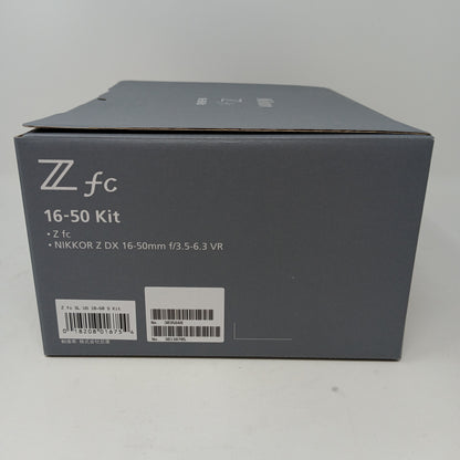 Nikon Z fc 16-50 VR Lens Kit Silver Japan Import