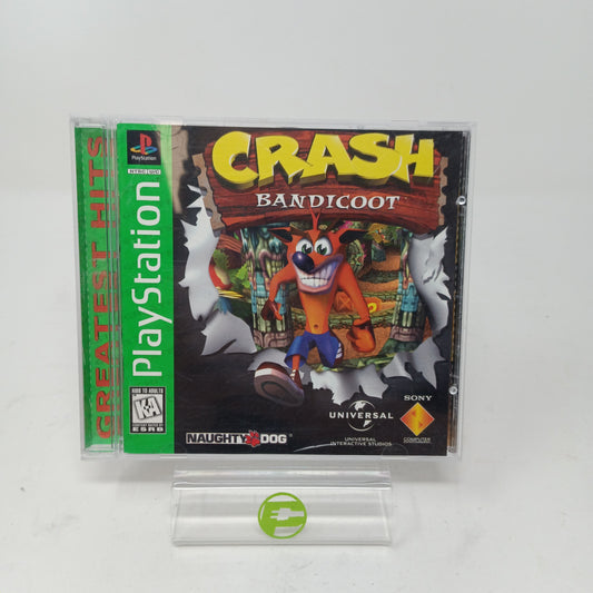Crash Bandicoot [Greatest Hits] (Sony PlayStation 1 PS1, 1996)