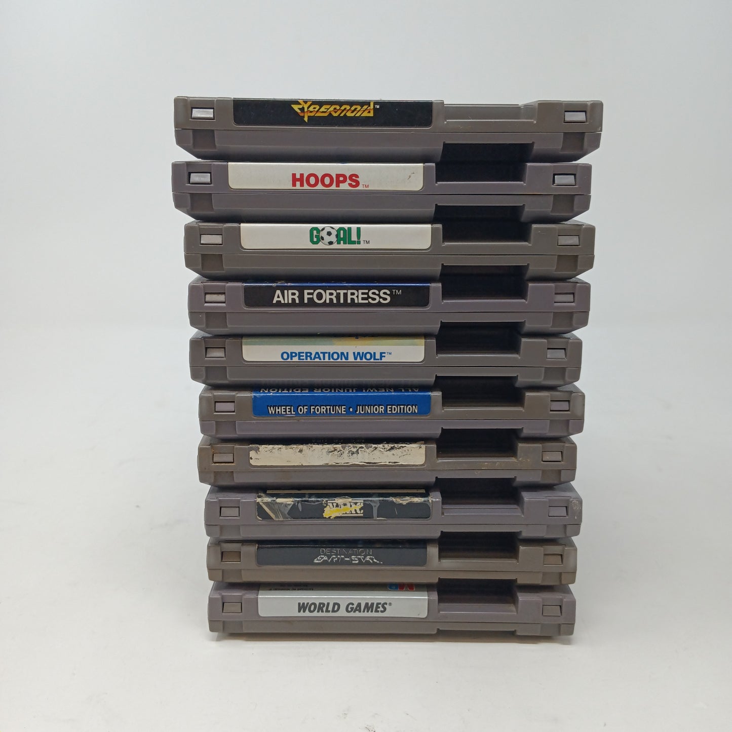 Lot of 10 Nintendo NES Games